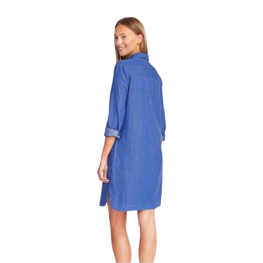 Old Navy denim chambray shirt dress - Picture 3 of 15